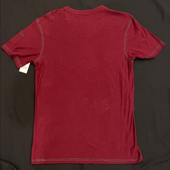 Modern Culture Men's Burgundy Short Sleeve Tee - Picture 4 of 4